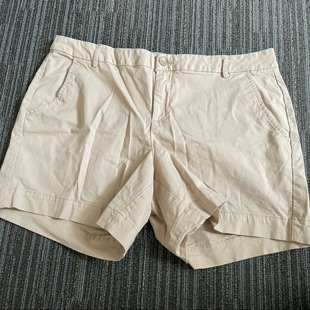 Revolution by Ricki's Khaki Beige Mid Rise Shorts